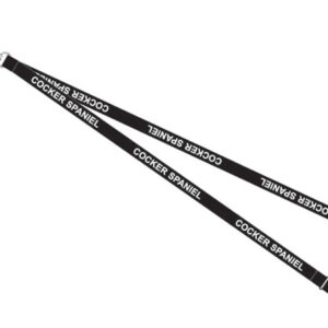 Lanyard for dog whistle - Cocker Spaniel