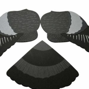 Wing set and tails with mounting brackets