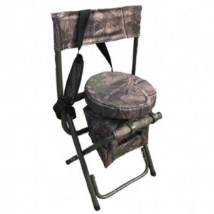 Shooting chair with swivel seat